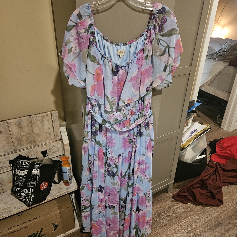 Floral gown